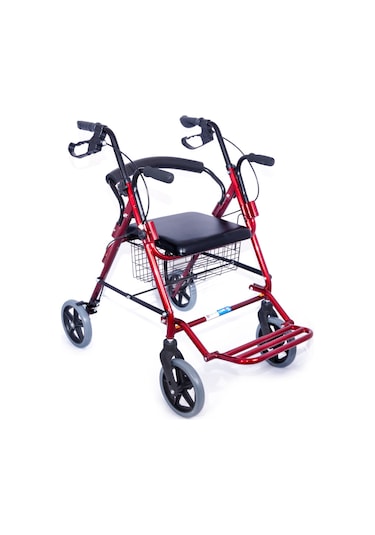 Comfort Plus Dm9146 Ayak Pedallı Alüminyum Rolatör Yürüteç