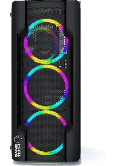 Gametech Colder Rainbow 4x120 MM Fanlı Oyuncu Bilgisayar Kasası