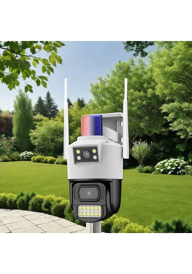 Secumore V380 Su Geçirmez Wifi Çift Kamera Güvenlik Kamerası