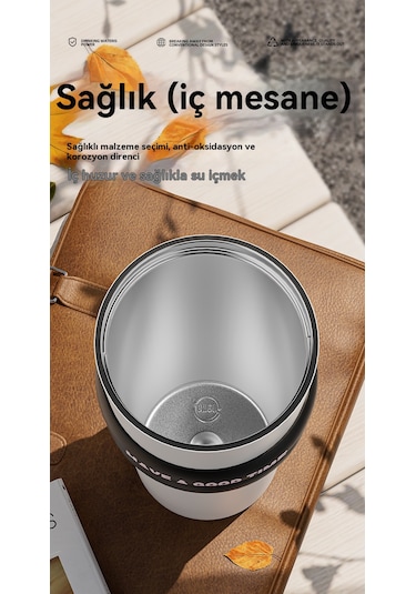 Araba Paslanmaz Çelik Büyük Kapasiteli Bardak-gizemli Hayalet