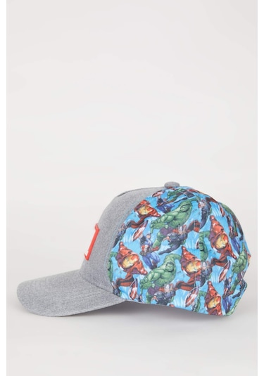 DeFacto Erkek Çocuk Marvel Avengers Baskılı Cap Şapka C0546A825SMGR257