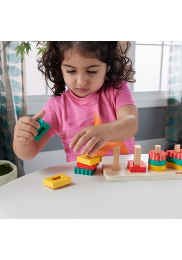 Fisher-Price Ahşap Dizme Parçaları HXV05