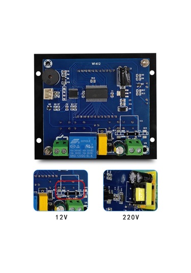 Geeroyoo Dijital Sıcaklık Kontrol Cihazı - Yüksek Hassasiyetli 0.1 C Ayarlı - 220v Mikroişlemci Tabanlı Termostat