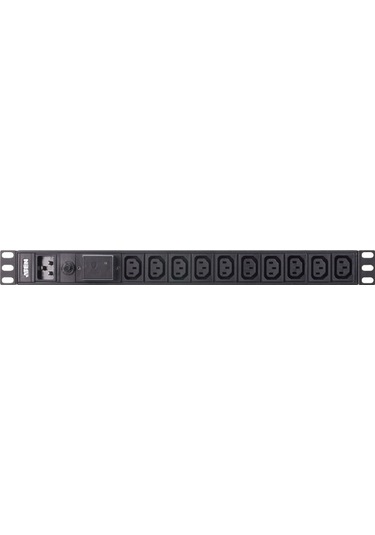 1u 16a 10port Basic Pdu/power Distribution Unit Elektrik Güç Dağıtım Ünitesi , Surge Darbe Gerilimi Korumalı Standart
