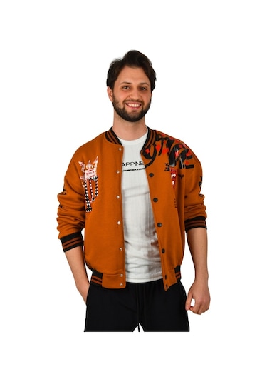 Deepsea Erkek Kiremit Çıtçıtlı Kolej Mont 2304764 Kiremit