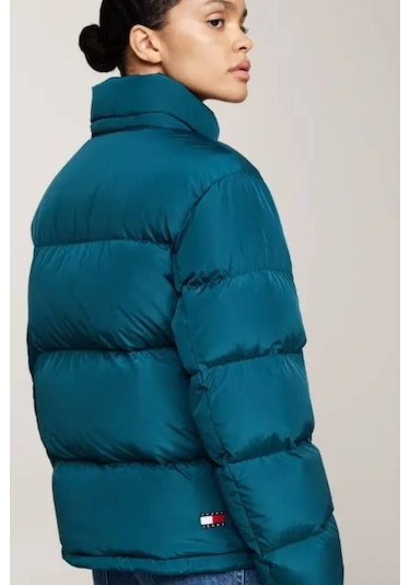 Tommy Jeans Kadın Mont-dw0dw18610 Mavi