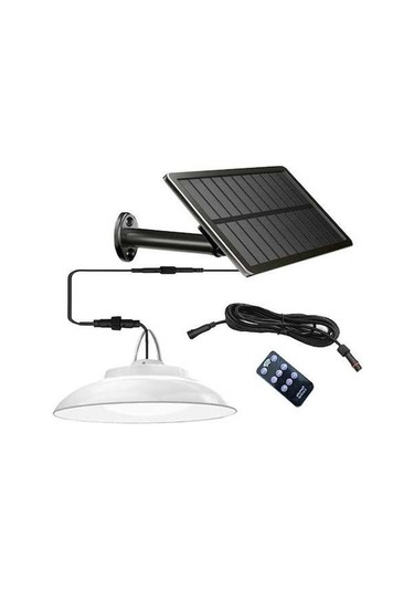 Ebitda 800 Lümen Güneş Enerjili Bahçe Lambası, 48 Led, Şarjlı, Uzaktan Kumandalı