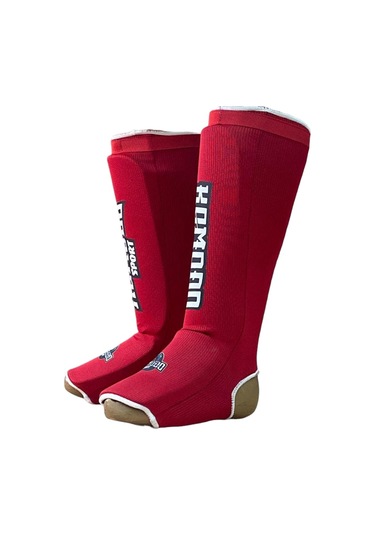 Komodo Sport Kick Boks & Muay Thai Bez Kaval Ayaküstü Koruyucu Kb Kırmızı