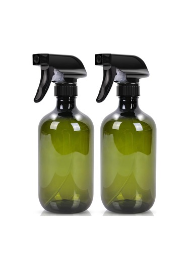Vkemall Yeşil İç Mekan Bitki Temizlik Spreyi - 2 Adet 16.9 Unç, Ayarlanabilir Uç, Sızıntısız Sulama Bidonu