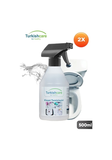 Klozet Tuvalet Temizleyici Hijyen Spreyi 500 Ml. İkili Set