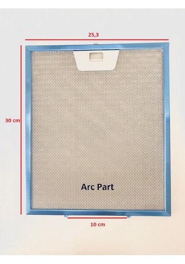 Franke Tek Mandal Alüminyum Filtre Tırnaklı 25,3 X 30 Cm