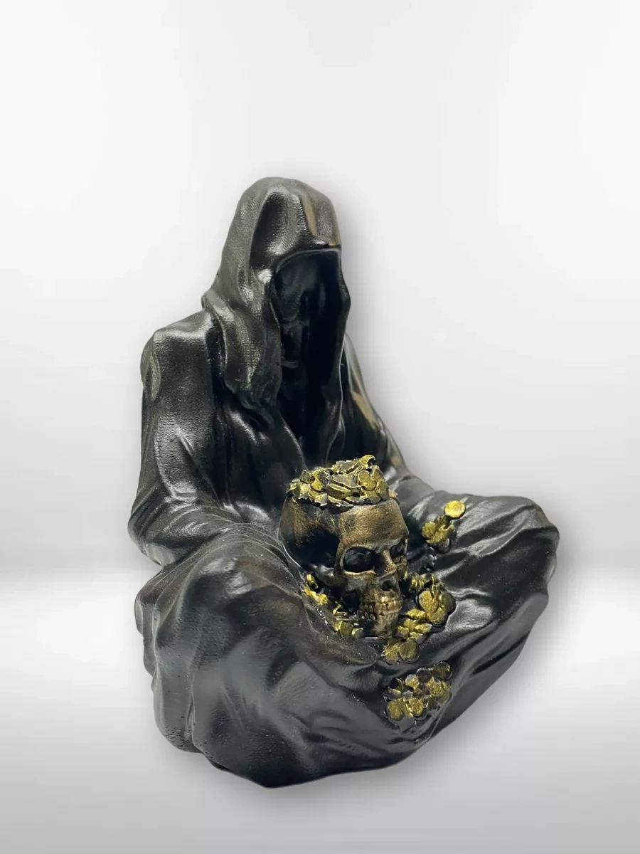 Lavelly Koleksiyonluk Altar Figürü Tılsım İsimlendirilemeyen Keşiş Kafatası 175200500