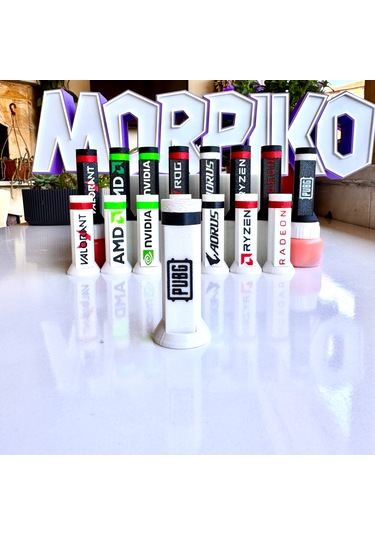 Pubg Tasarım Yükseklik Ayarlı Ekran Kartı Destek Aparatı