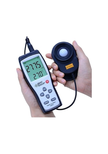 Smart Sensor As 823 Spiral Kablolu Işık Ölçer Lüksmetre