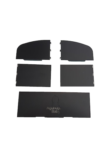 Agubugu Baby - Demonte Puzzle Sistem Ocak Bariyeri - Siyah
