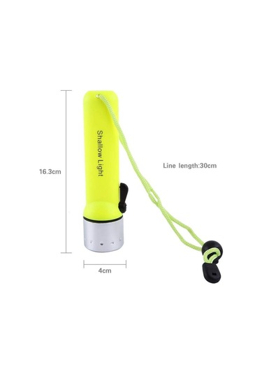 Valkyrie 3w Led Su Altı Dalış El Feneri Su Geçirmez 60 Mt Fener