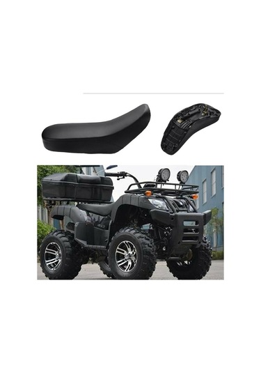 Çocuk Atv Quad Koltuğu, 50cc/70cc/90cc/110cc Atv İçin Siyah Köpük Koltuk