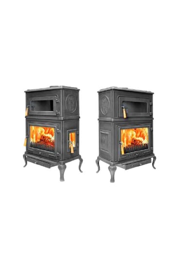 Dik Fırınlı Şömine Soba