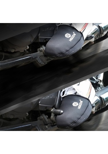 Primepickings Mtfj1030 Leke Tutmaz Motosiklet Kaymaz Dişli Çubuk Ayakkabı Kapağı Siyah Xl