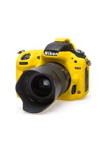 Easycover Nikon D750 Silikon Kılıf Ecnd750Y (Sarı)