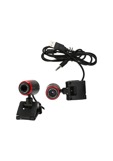 Yuntech01 360 Dönen Usb 2.0 Hd Web Kamerası - Otomatik Beyaz Dengesi, Dahili Mikrofon, Laptop/pc Uyumlu, 300.000 Piksel