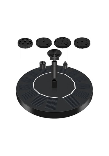 13cm Güneşçi Su Çeşmesi Havuzu Açık Kuş Banyosu Güneş Enerjili Çeşme Yüzen Su, Boyut:13 Cm