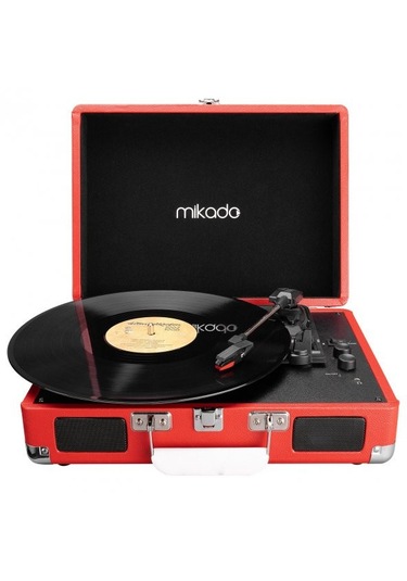 Mikado MN-P317  Nostalgia Bluetooth Pikap Kırmızı