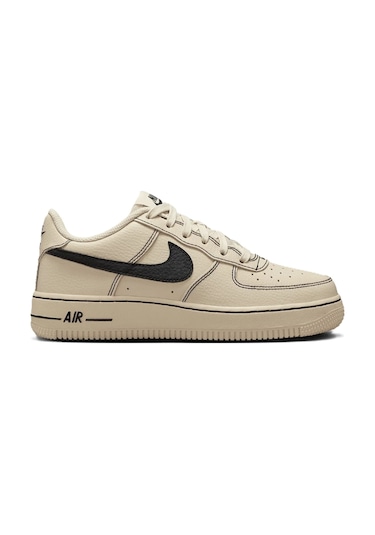 Nike Air Force 1 Lv8 4 Af1 Unisex Leather Sneaker Hakiki Deri Günlük Spor Ayakkabı Bej Bej