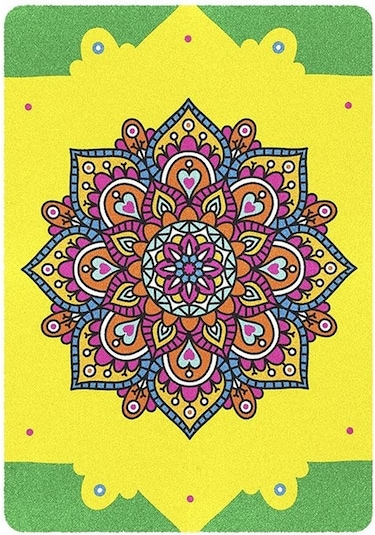 Yetişkin Kum Boyama Aktivite Seti, Sand Art Aslan Ve Vektörel 2in1-red Castle Ykt-01