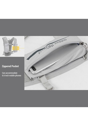 Didadodo 5l Nefes Alabilir Koşu Sırt Çantası - 1.5l Su Torbası İçerir Çok Renkli Çok Renkli