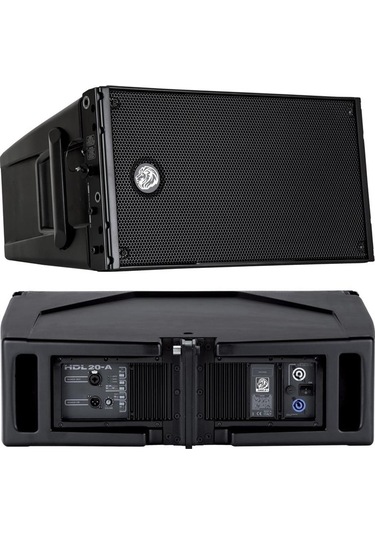 Shile Hdl20-a 2x10" 1400 Watt 2 Yollu Profesyonel Aktif Line Array Kabin Hoparlör