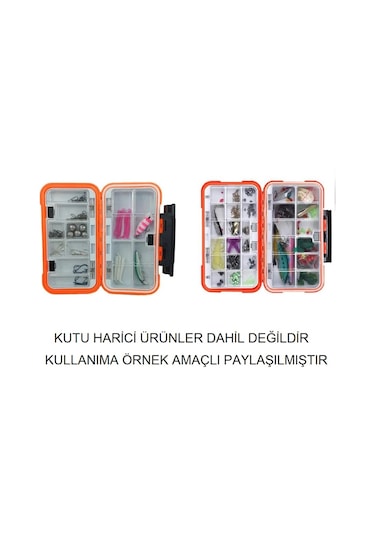 Shufa 16 Gözlü Su Geçirmez Lrf Ve Aksesuar Kutusu 16.3x9x4.3cm