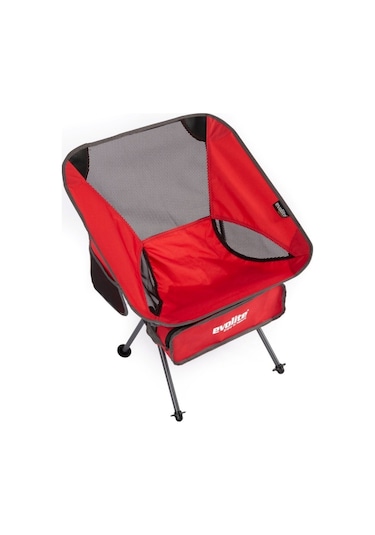 Evolite Mini Kamp Sandalyesi - Kırımızı
