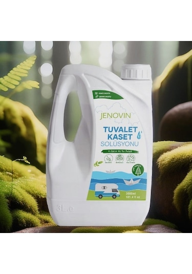 Doğa Dostu Çam Aromalı Karavan Wc Kimyasalı + Ölçek 3 L