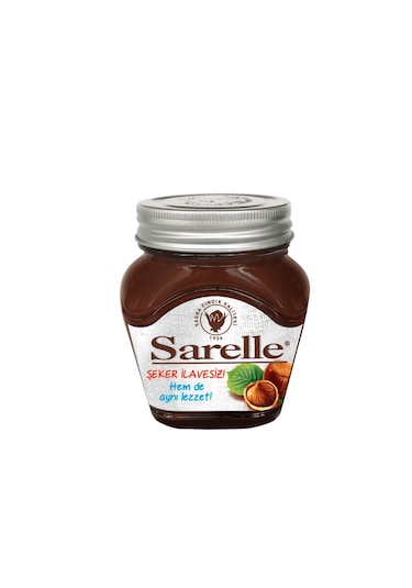 Sarelle Şeker İlavesiz Kakaolu Fındık Ezmesi 350 G