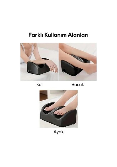 Isıtmalı Ayak Masaj Aleti Çok Renkli