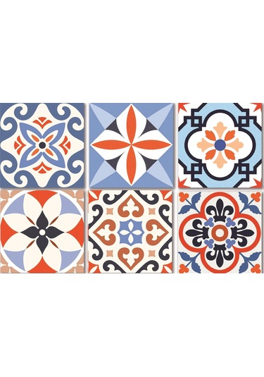 Tink Karma Meksika Desenli Pvc Karo Diğer