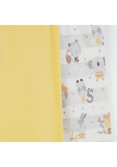 Çimpa Panolino 2'li Bebek Pantolonu 20752 Sarı-Ekru