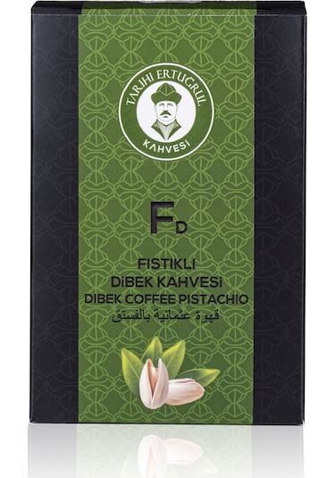 Tarihi Ertuğrul Kahvesi Fıstıklı Dibek Kahvesi Kutu 200 G