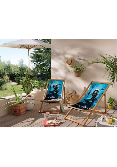 Bluehomeconcept Adawall Home Aquaman Şezlong