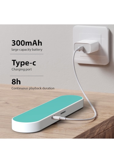 Xindoker Kemik İletimli Bluetooth Hoparlör - Uyku Müzik Sistemi, Zamanlı Kapatma Ve Beyaz Gürültü Fonksiyonu, Taşınabilir Siyah Ses Cihazı