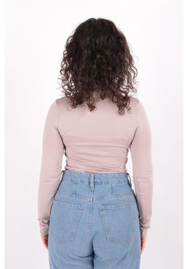 Busem W0010437 Kadın Bluz Vizon
