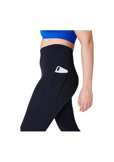 Sweaty Betty Sweaty Betty Power Ultrasculpt High Waist 7/8 Kadın Koşu Taytı Blk SiYAH Siyah