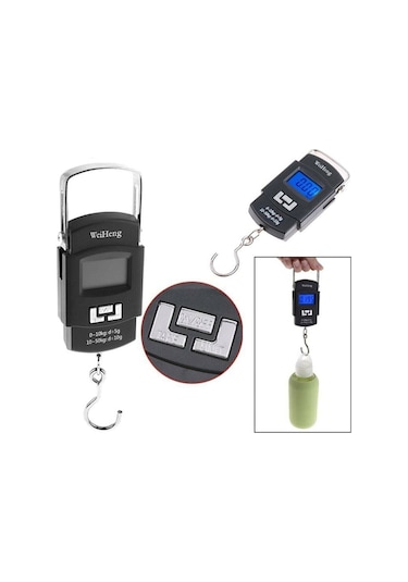 Büro Ev Ofis Depo Mağaza İçin 50kg-10gr Hassas Dijital El Kantarı