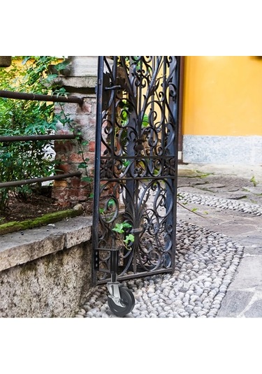 Dashanshop 5 Inç Sessiz Frenli Ağır Hizmet Endüstriyel Universal Tekerlek Yaylı Şok Emici Dayanıklı