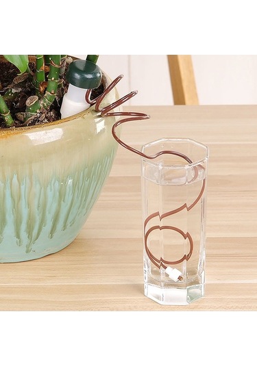 Pazly 8 Li Otomatik Bitki Sulama Stake Kiti + Rezervuar - Akıllı Otomatik Sulama, Tatil İçin Harika