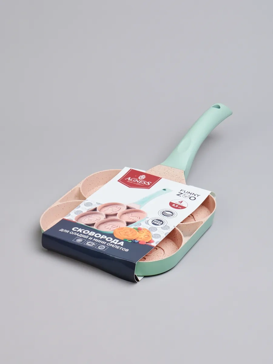 Agness Smile 18,5 Cm Anti-yapışkan Pancar Tavası 167281035 Bej