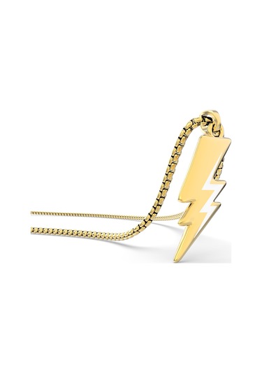 Metalmorphose Şimşek Kolye Altın - Gümüş