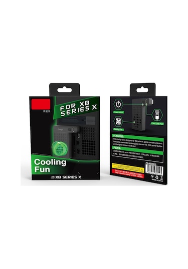 Cafele Xbx-012 Ultra Güçlü Xbox Series X Soğutucu Fan