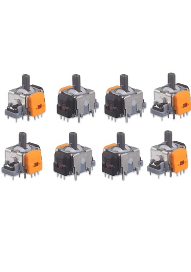 Teknoroket Ps5 Joystick Analog Motor Hall Effect 8 Adet Set